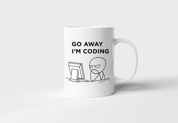 Coding Humor Ceramic Mug – Perfect Gift for Programmers!