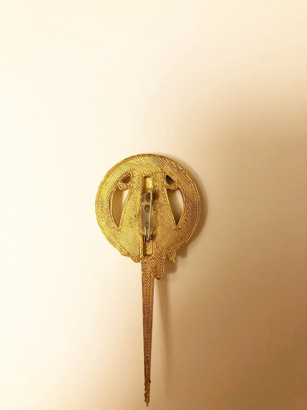 3D Printed Game of Thrones-Style Kings Hand Pin
