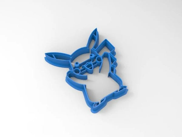 Pikachu Cookie Cutter | Pokémon Themed Fondant Cutter | 3D Printed