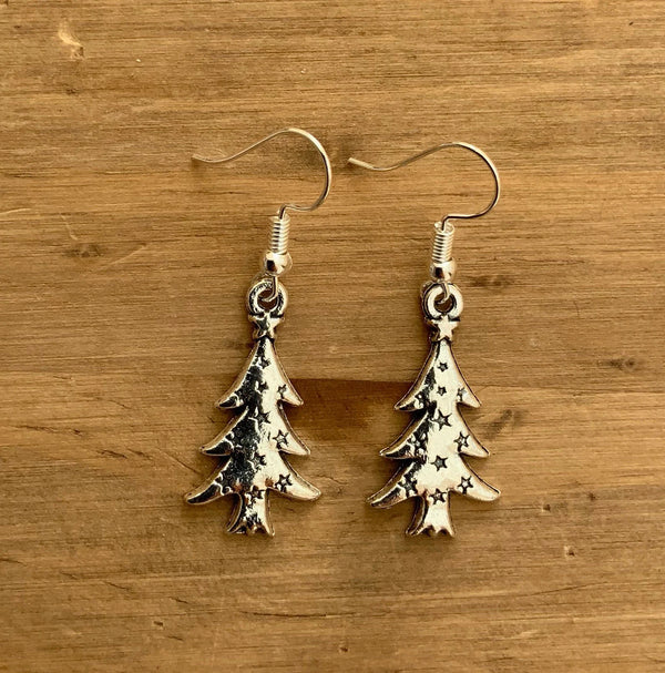 Christmas Tree Earrings | Festive Jewelry for Holidays