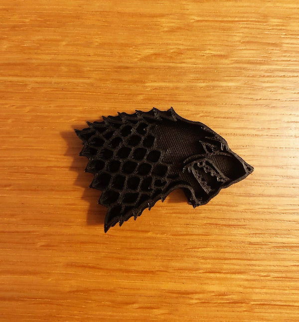 House Stark Wolf Cookie Cutter - Game of Thrones Themed (3D Printed)