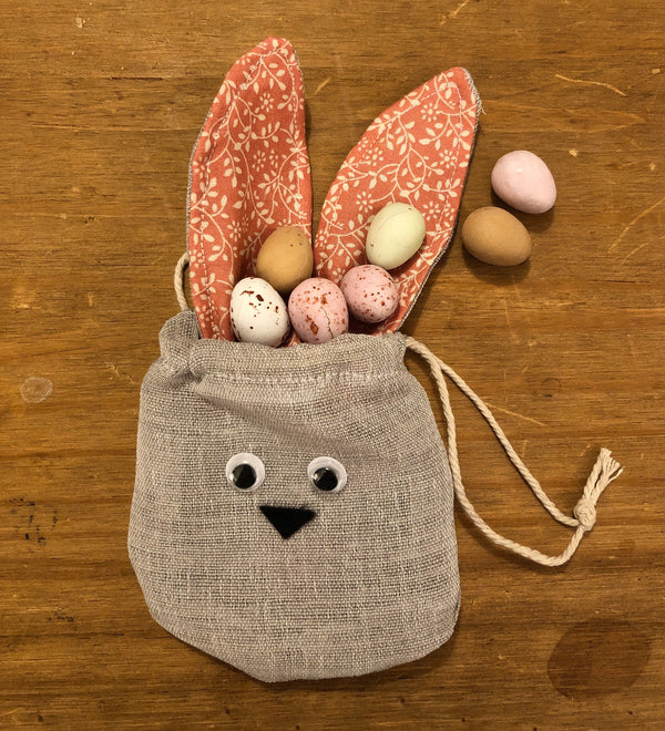 Easter Bunny Ears Treat Bags - Perfect for Party Favors & Goodies