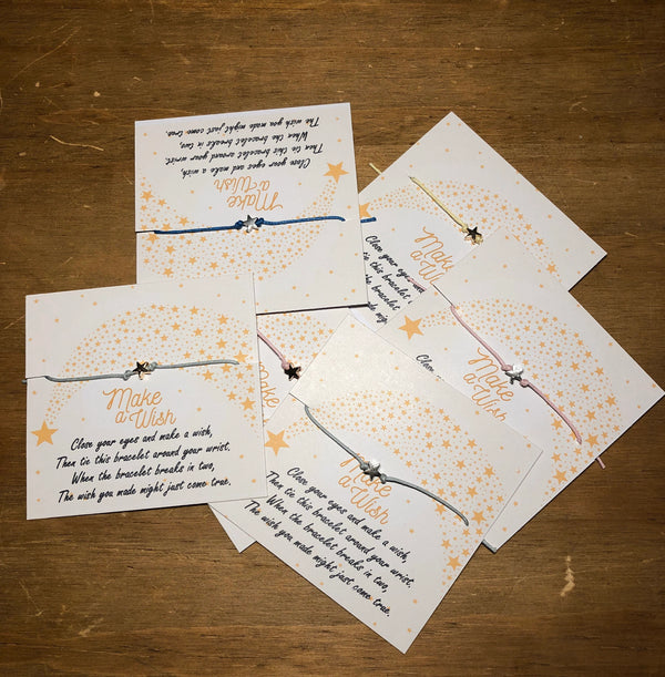 Star Wish Bracelet - Party Bag Filler & Friendship Gift