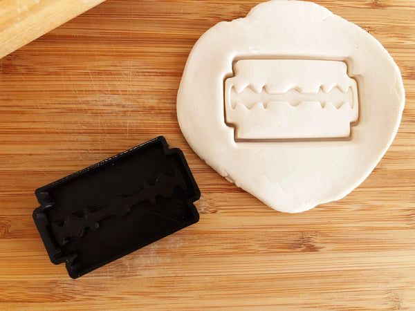 3D Printed Razor Blade Cookie Cutter & Fondant Cutter