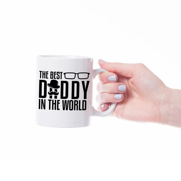 "The Best Daddy in the World" Ceramic Mug - Heartfelt Gift for Dad