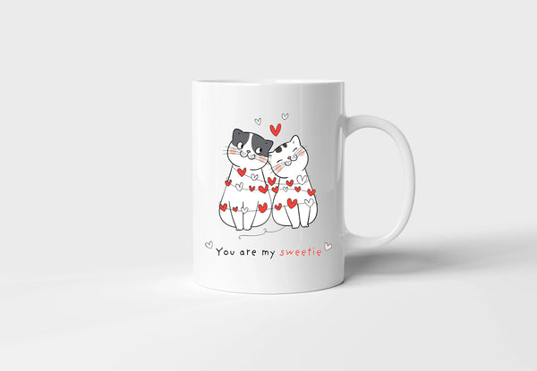 "You Are My Sweetie" Ceramic Mug - Thoughtful & Fun Gift
