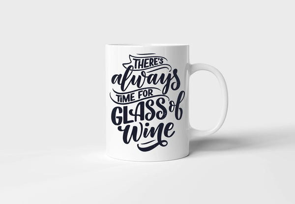 "Wine Time" Mug - Fun & Quirky Novelty Gift