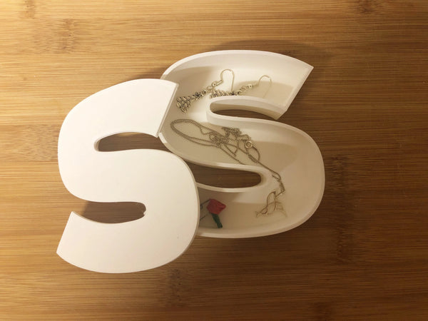 Fillable Letter Box - Initial Jewelry Box