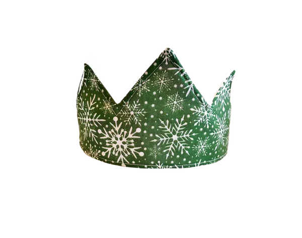 Fabric Christmas Crown Crackers - The Sustainable Tradition Your Family Deserves